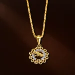 AD Pendant Without Earrings