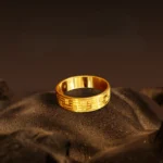 Yellow Band Gents Ring