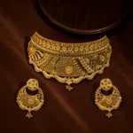 Yellow Bengali choker